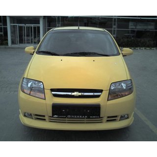 Voorbumperlip (spuitklaar) Chevrolet Aveo T200 2002–2008 foto 1