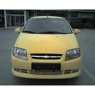 Voorbumperlip (spuitklaar) Chevrolet Aveo T200 2002–2008 foto 1