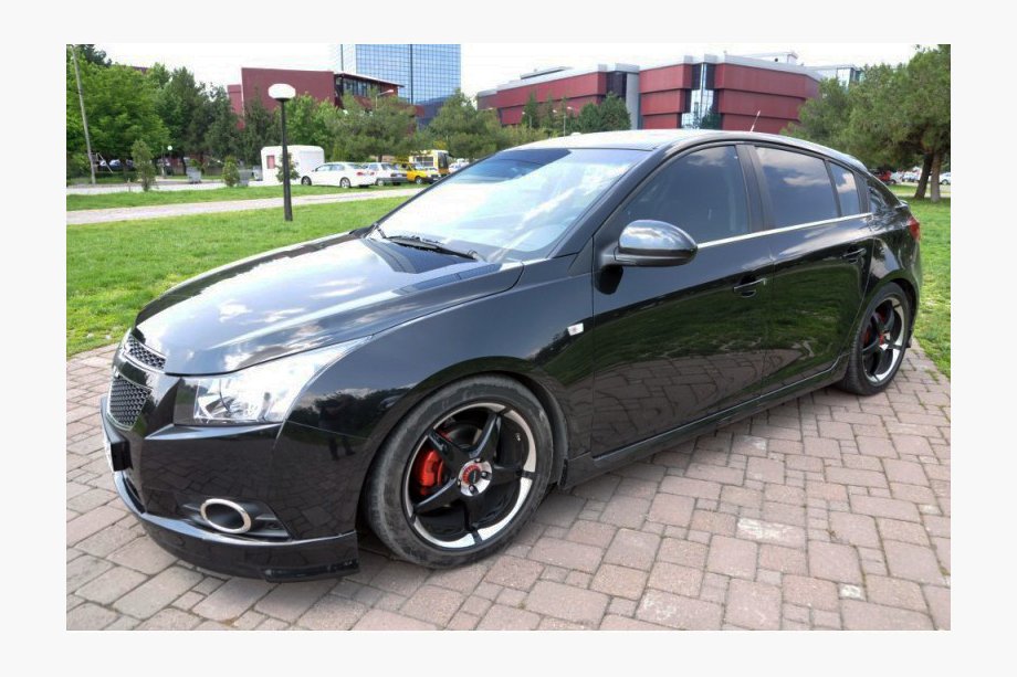 Chevrolet Cruze 2009–2015 Tuning side skirts HB (Meliset, spuitklaar) Image