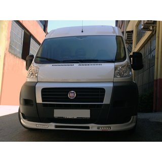 Voorbumper lipspoiler 2006-2013 (smal met LED, spuitklaar) Citroen Jumper 2007–2025 foto 1