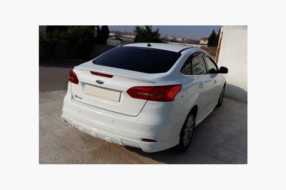Ford Focus III 2011–2017 Achterbumper diffuser Sedan 2015↗ (te spuiten) Foto 1