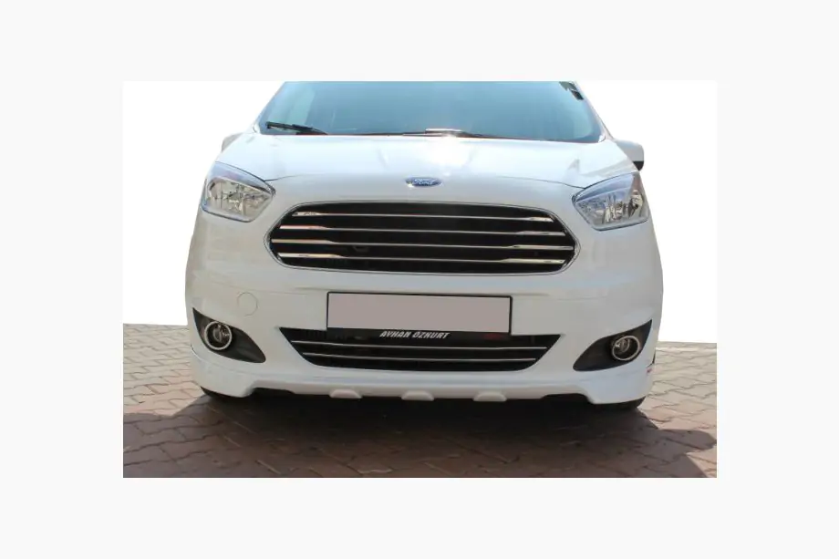 Ford Courier 2014–2023 Voorbumper lip spoiler (2014-2017, spuitklaar) Image