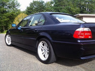 BMW 7-serie E38 1994–2001 Uitverkoop! Achterlichtblende (glasvezel, klaar om te spuiten) foto 3