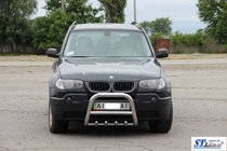 BMW X3 E83 2003–2010 Bullbar (RVS) 51 mm foto 3