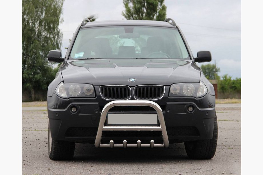 BMW X3 E83 2003–2010 Bullbar (RVS) 51 mm Image