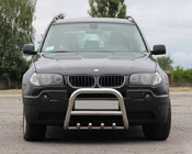 BMW X3 E83 2003–2010 Bullbar (RVS) 51 mm foto 1