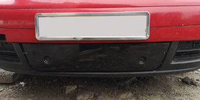 Volkswagen Caddy 2004–2010 Winterafdekking voor radiatorgrille LIFE (onder) Glanz (LIFE) foto 2