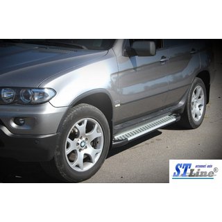 RVS sidebars Special (set van 2) BMW X5 E53 1999–2006 foto 2
