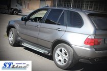 BMW X5 E53 1999–2006 Zijtreden King (set 2 stuks, aluminium) foto 5