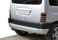 Peugeot Partner 1996–2008 RVS sierlijsten voor remlichten (2 stuks) Carmos - Turks staal foto 4