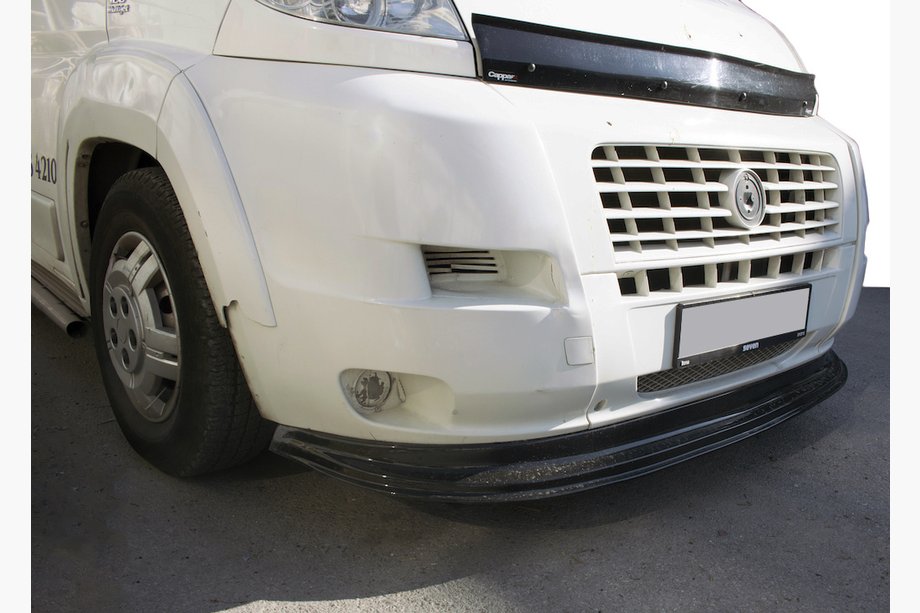 Citroen Jumper 2007–2025 Voorbumper lip 2006-2013 (lip, zwart) Image