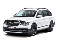 Skoda Superb 2009–2015 Motorkapdeflector 2013-2015 (EuroCap) foto 3