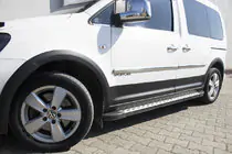 Volkswagen Caddy 2015–2020 Set sierlijsten en wielkastverbreders foto 1