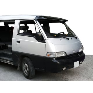 Voorruitvizier (zwart hoogglans, 5 mm) Hyundai H100 foto 1