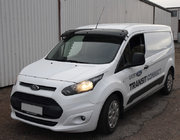 Ford Connect 2014–2021 Voorruitvizier (zwart hoogglans, 5 mm) foto 1