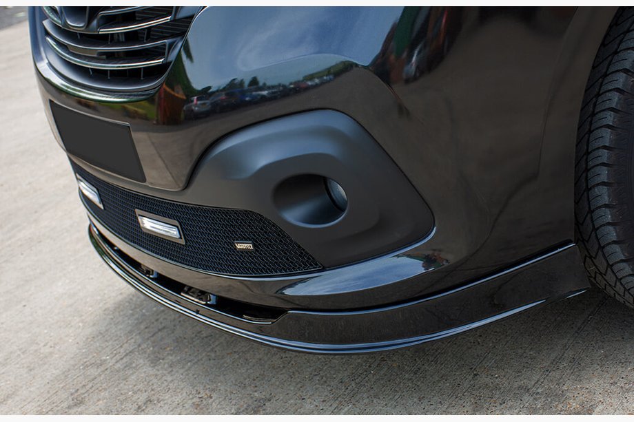 Renault Trafic 2015– Voorbumper lip spoiler 2015-2020 (ABS) Image