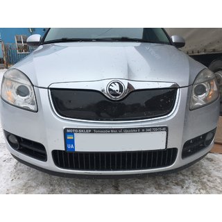 Winterafdekking voor radiatorrooster (2007-2010, bovenste) Skoda Roomster 2006–2015 foto 1