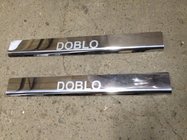 Fiat Doblo I 2001–2005 AFPRIJZING!!! Dorpellijsten voor deurdrempels (2 stuks, RVS) foto 1