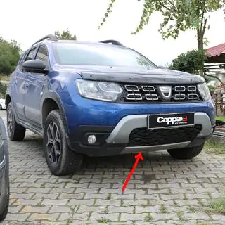 Onderste frontbumperlip (ABS, grijs) Renault Duster 2018–2024 foto 1