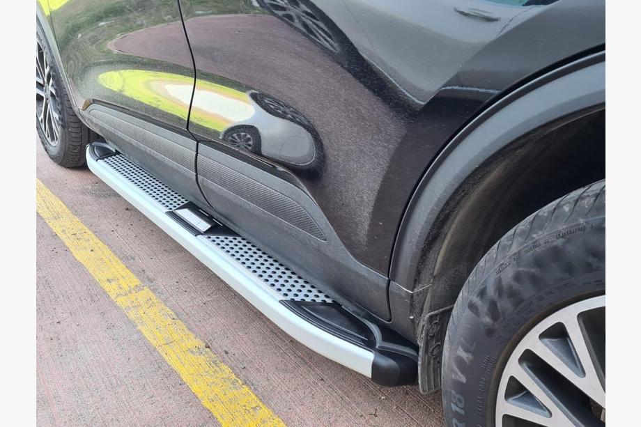 BMW X5 E53 1999–2006 Side steps Mevsim Grey (2 stuks, aluminium) Image