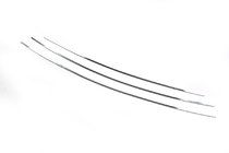 Peugeot 407 2004–2011 Sierlijsten voor grille (3 stuks, RVS) foto 2