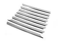 Volkswagen T4 Transporter 1990–2003 Grille sierlijsten rechte motorkap (8 stuks, RVS) foto 2