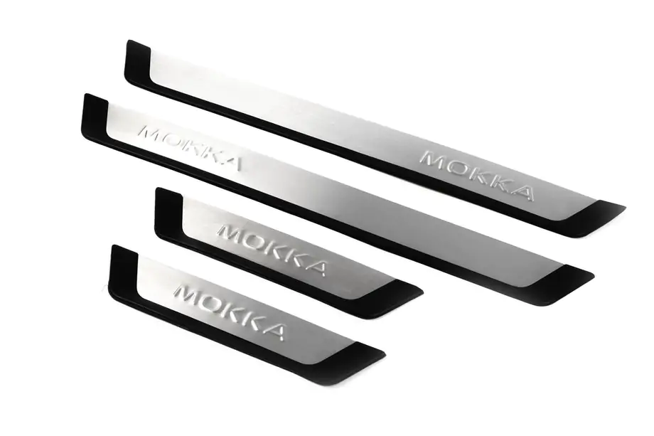 Opel Mokka 2012–2021 OmsaLine instaplijsten (set van 4, RVS) Image