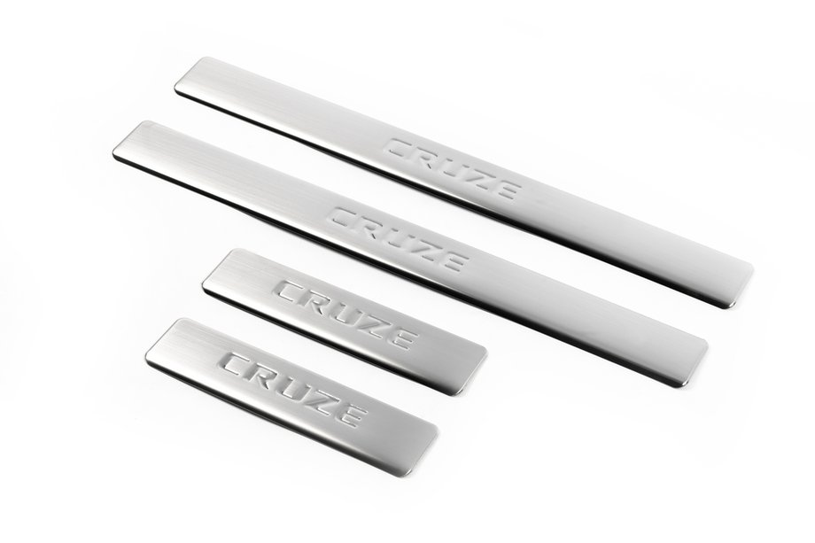 Chevrolet Cruze 2009–2015 Chroom dorpellijsten (4 stuks, OmsaLine) Image