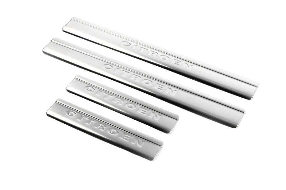Citroen C-4 2004–2010 OmsaLine instaplijsten (4 stuks, RVS) Foto 1