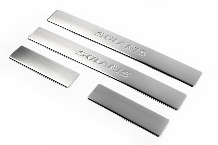 Hyundai Accent 2011–2017 OmsaLine Solaris RVS instaplijsten (set 4 stuks) Image