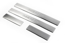 Hyundai Accent 2011–2017 OmsaLine Solaris RVS instaplijsten (set 4 stuks) foto 1
