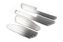 Volkswagen Amarok 2010–2022 OmsaLine interieur instaplijsten (4 stuks, RVS) foto 1