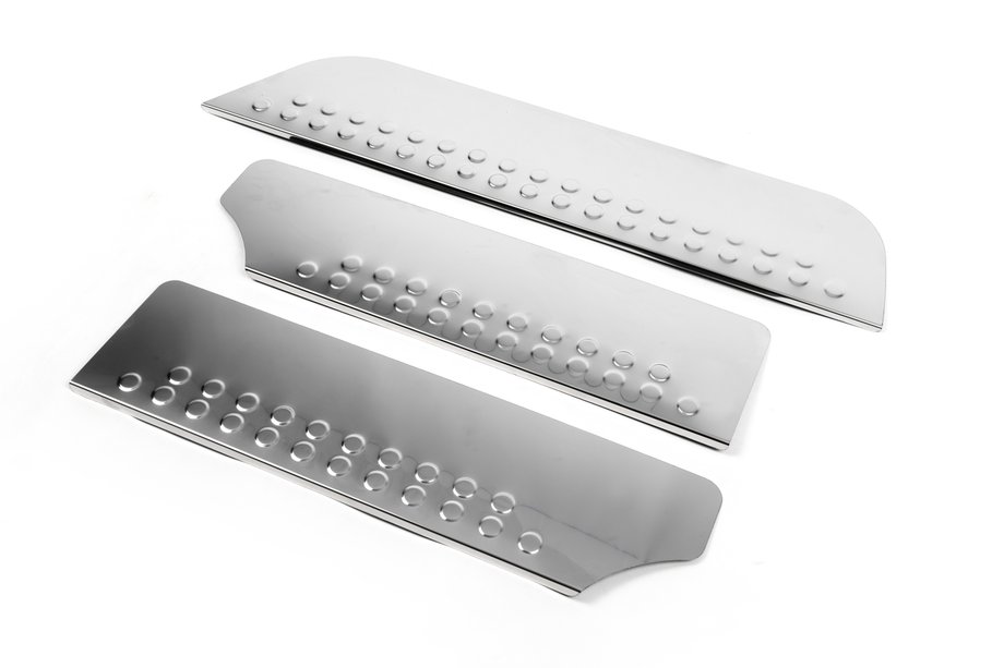 Volkswagen T4 Transporter 1990–2003 OmsaLine RVS instaplijsten (binnen) Set van 4 stuks Image