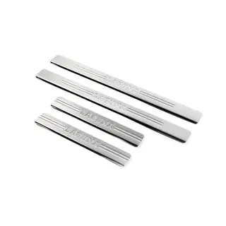 OmsaLine instaplijsten (set 4 st., RVS) Renault Laguna 2001–2007 foto 3