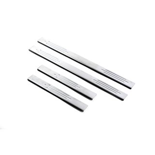 Carmos V4 dorpellijsten (4 stuks, RVS) Volkswagen Touareg 2002–2010