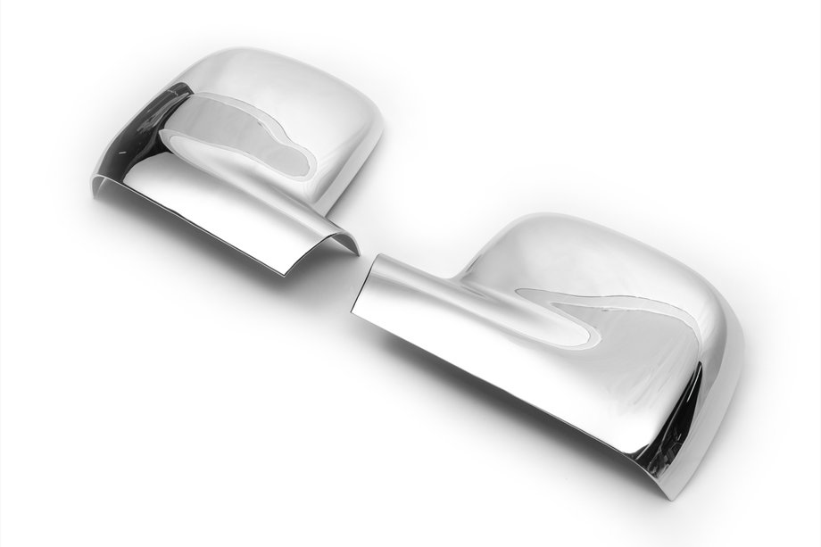 Volkswagen T5 Caravelle 2004–2010 Spiegelkappen set (2 stuks) Carmos - Verchroomd kunststof Foto 2