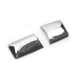 Spiegelkappen (2 stuks, RVS) foto 2