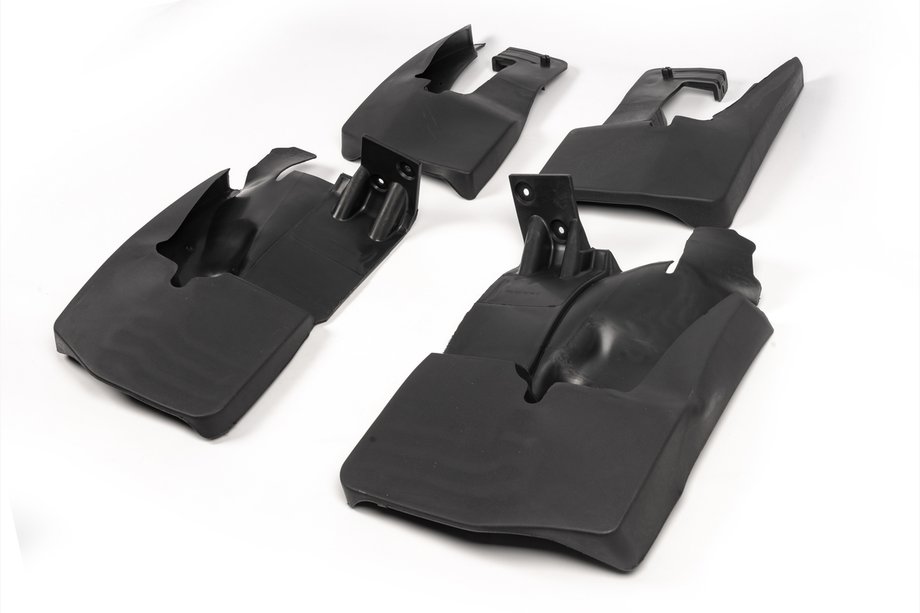 Mercedes Sprinter W906 2006–2018 Premium Begel spatlappen Achter (voor enkelvoudige achterwielen) Image