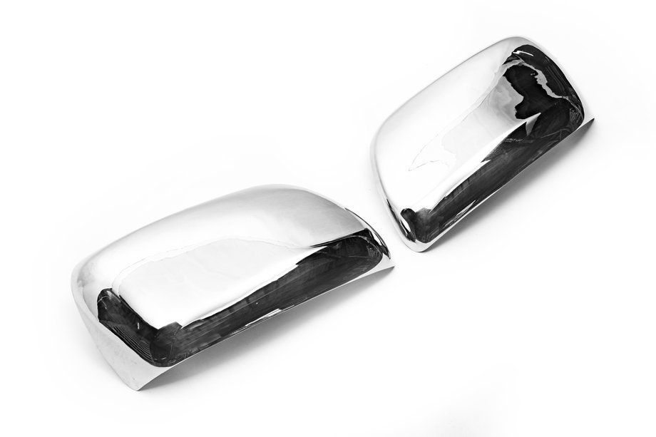 Toyota Land Cruiser 200 2007–2021 RVS chromen spiegelkappen 2008-2012 (2 stuks) OmsaLine - Italiaans roestvrij staal Foto 2