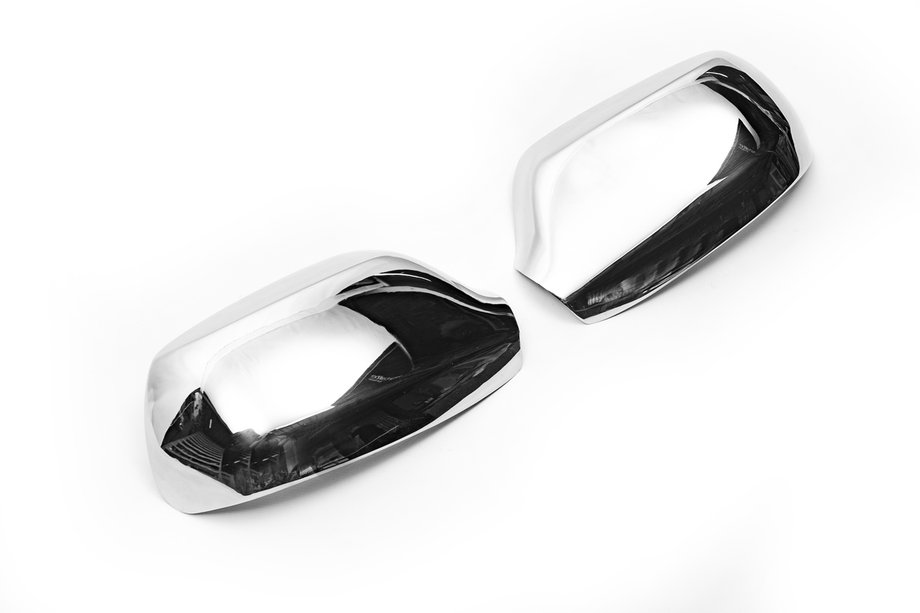 Mazda 3 2003–2009 RVS spiegelkappen (set 2 stuks) Foto 3