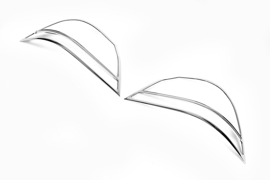 Mitsubishi Lancer 9 2004–2008 Achterlichtcovers (2 stuks, kunststof) Image
