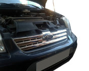 Ford Connect 2010–2013 RVS sierlijsten voor de voorgrille Carmos - Turks staal foto 1
