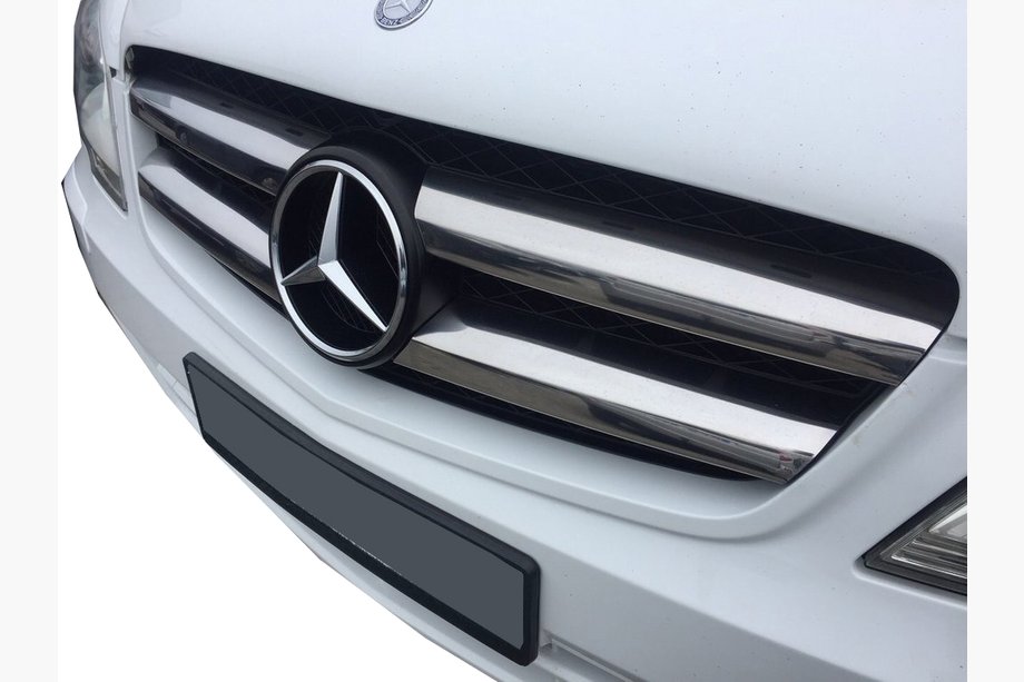 Mercedes Vito W639 2004–2014 Grille sierlijsten 2010-2015 (RVS) Carmos - Turks staal Image