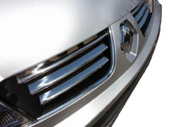 Renault Trafic 2001–2015 Radiateurgrille sierlijsten 2007-2015 (6-delig, RVS) Carmos - Turks staal foto 1