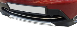 Nissan Qashqai 2014–2021 RVS beschermlijst voor voorbumper (2014-2017) foto 1