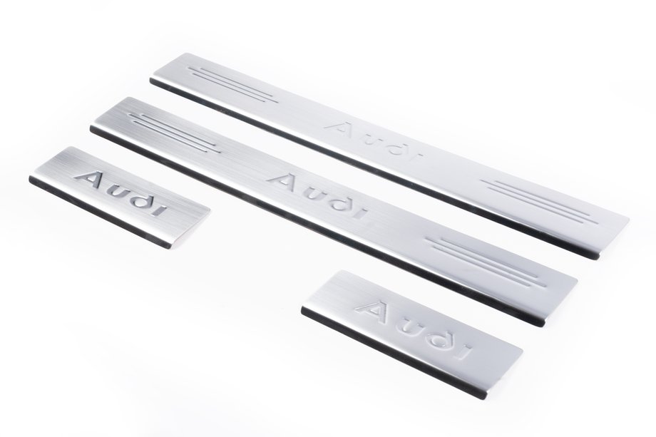 Audi A6 C5 2001–2004 Chromen dorpellijsten (4 stuks, Carmos) Image