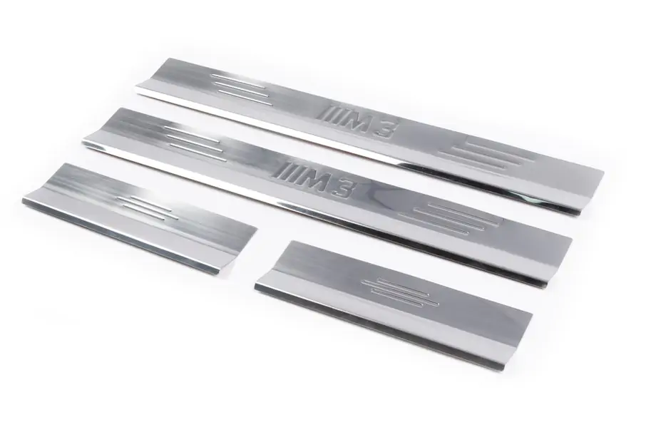 BMW 3 Serie E36 1990–2000 Chromen dorpellijsten (4 stuks, Carmos) Image