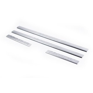 Carmos instaplijsten (4 stuks, RVS)