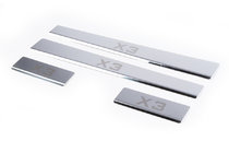 BMW X3 E83 2003–2010 Carmos dorpellijsten (set 4 stuks, RVS) foto 1