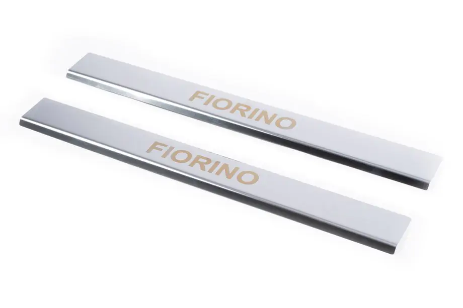 Fiat Fiorino/Qubo 2008–2024 Instaplijsten Carmos V1 (set 2 stuks, RVS) Image